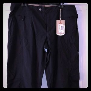 NWT Royal Robbins Discovery Pants Jet Black